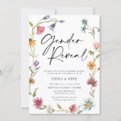 Wildblume Geschlechtsverkehr - Einladung (Vorderseite)