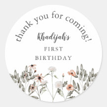 Wildblume Girl Birthday Party Gefallen