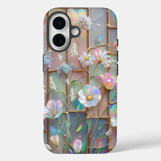 Wildblume Glass iPhone Case (Rückseite)