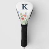 Wildblume Golf Headcover (Vorderseite)