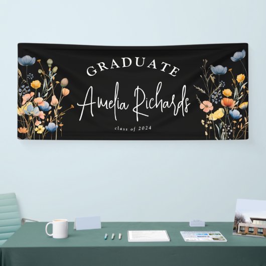 Wildblume Graduate Banner (Messe)