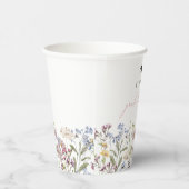 Wildblume Graduation Party Paper Cup Floral Boho Pappbecher (Rechts)