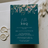 Wildblume Green I Do GRILLEN Engagement Party