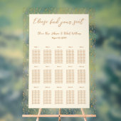 Wildblume Große Hochzeitsakrobatik Acrylschild (Neutral)