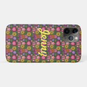 Wildblume Grüne Blüte Personalisiert Case-Mate iPhone Hülle (Rückseite (Horizontal))