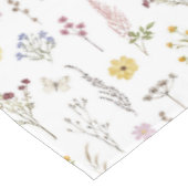 Wildblume Grüne Wiesen Blumengarten Tischdecke (Schrägansicht)