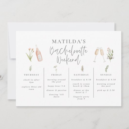 Wildblume gürtelorette (Vorderseite)