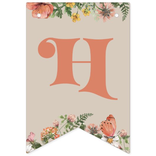 Wildblume Happy Birthday Banner | WILDBLUME (Zweite Fahne)