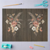 Wildblume Herbst Bouquet Pampas Seidenpapier (Basteln)