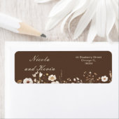 Wildblume Herbstfällt Blumenhochzeit (Insitu)