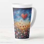 Wildblume Herznachweis Tasse (Rechte Ecke)