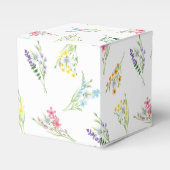 Wildblume Hochzeit der Hübschen Wiesen-Blume Geschenkschachtel (Vorderseite)