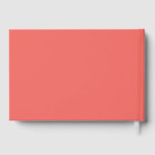 Wildblume Hochzeit Gästebuch (Rückseite)