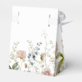 Wildblume Hochzeit Geschenkschachtel (Rückseite)