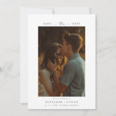 Wildblume Hochzeit Save The Date (Vorderseite)