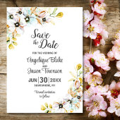 Wildblume Hochzeit Save The Date