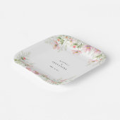 Wildblume Hochzeit von Tellern Pappteller (Gewinkelt)