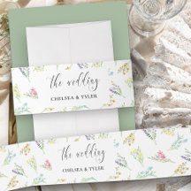 Wildblume Hochzeit Wiese Blume Einladung