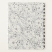 Wildblume Hochzeitsplaner Planer (Rückseite)