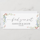 Wildblume Hochzeitsstift (Rückseite)