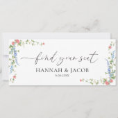 Wildblume Hochzeitsstift (Vorderseite)