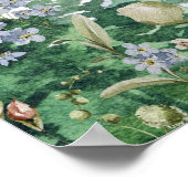 Wildblume | Hochzeitstisch Poster (Ecke)