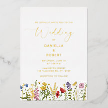 Wildblume Hochzeitswasser