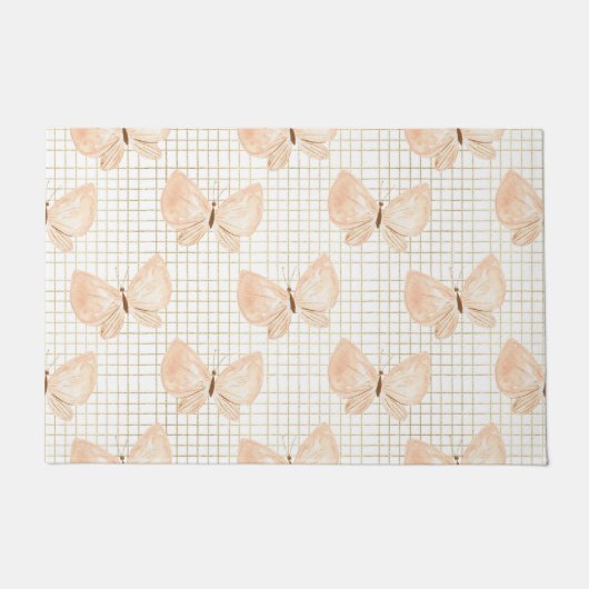 Wildblume Hüllen Fußmatte (Vorderseite)