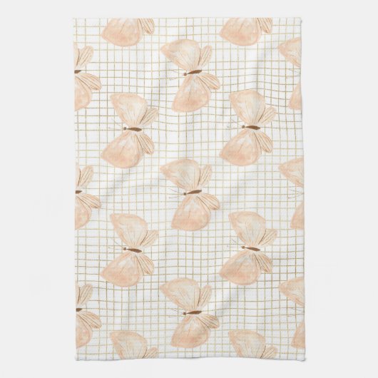 Wildblume Hüllen Geschirrtuch (Vertikal)