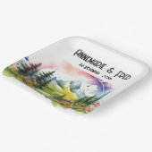 Wildblume im Freien Pappteller (Gewinkelt)