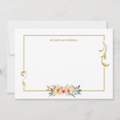 Wildblume im Frühjahr Mitteilungskarte (Vorderseite)