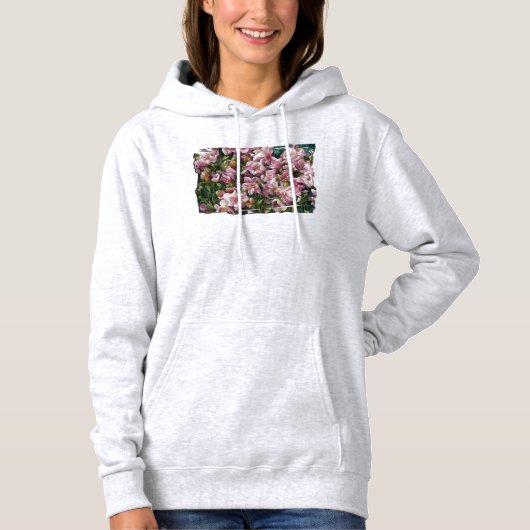 Wildblume Impressionen Hoodie (Vorderseite)