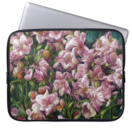 Wildblume Impressionen Laptopschutzhülle (Vorderseite)