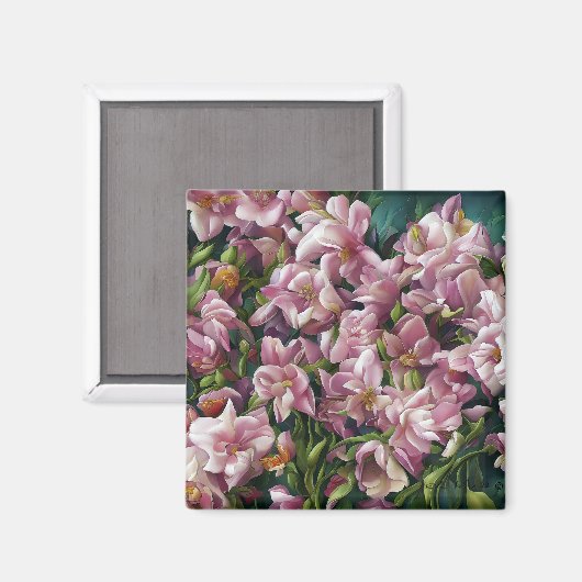 Wildblume Impressionen Magnet (Vorderseite/Rückseite)