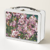 Wildblume Impressionen Metall Brotdose (Vorderseite)