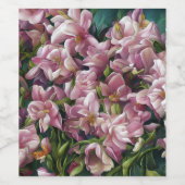 Wildblume Impressionen Weinetikett (Einzelnes Label)