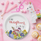 Wildblume in der Blümchen-Whimsical-Bläschen-Babyd Pappteller (Party)