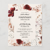 Wildblume in einer Hochzeitsreise (Vorderseite)