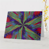 WILDBLUME IN SPIRALE 10 KARTE (Gelbe Blume)