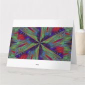 WILDBLUME IN SPIRALE 10 KARTE (Rückseite)