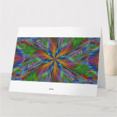 WILDBLUME IN SPIRALE 12 KARTE (Rückseite)