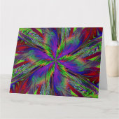 WILDBLUME IN SPIRALE 13 KARTE (Vorderseite)