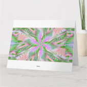 WILDBLUME IN SPIRALE 14 KARTE (Rückseite)