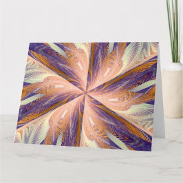 WILDBLUME IN SPIRALE 1 KARTE