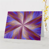 WILDBLUME IN SPIRALE 5 KARTE (Gelbe Blume)