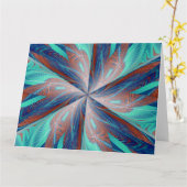 WILDBLUME IN SPIRALE 6 KARTE (Gelbe Blume)