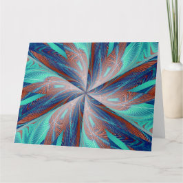 WILDBLUME IN SPIRALE 6 KARTE