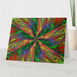 WILDBLUME IN SPIRALE 9 KARTE