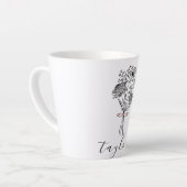 Wildblume Individuelle Name Milchtasse (Linke Ecke)