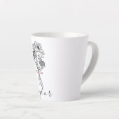 Wildblume Individuelle Name Milchtasse (Rechte Ecke)